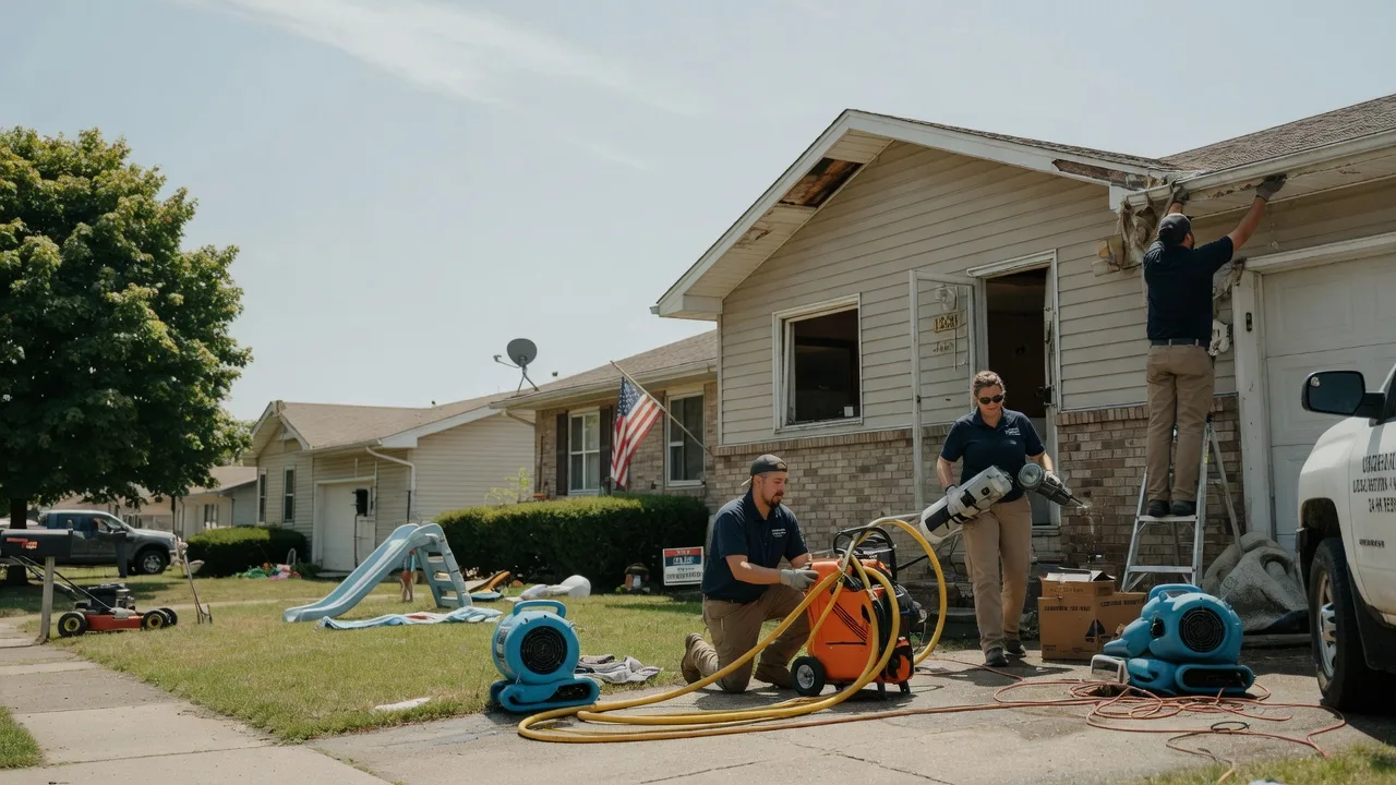 Water Damage Restoration in Bend, TX near me
